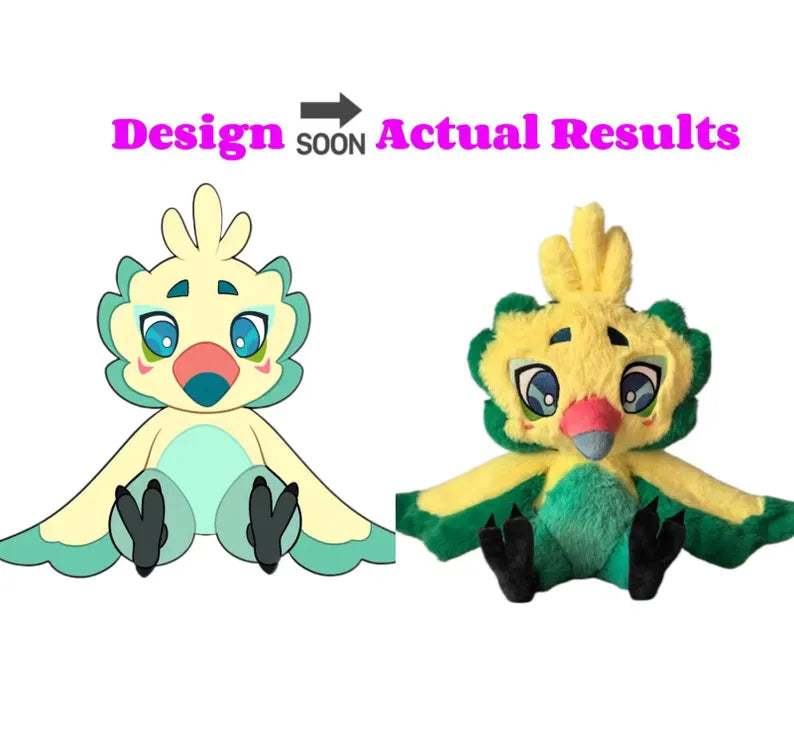 Make Your Own Doll, Custom Plush from Drawing, Custom Game Anime Doll, Customized OC Dolls, Plush Commissions